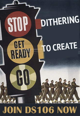 Stop Dithering. Get Ready to Create. Go Join DS106 Now.