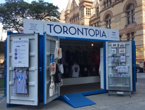 Torontopia Pop-Up Shop, Nathan Phillip's Square